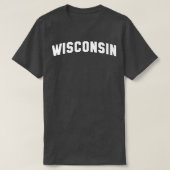 Wisconsin T-shirt (Design voorkant)