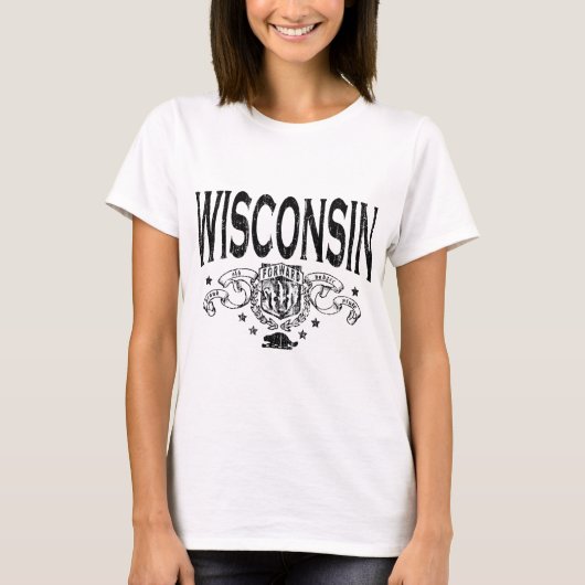 Wisconsin T-shirt (Voorkant)