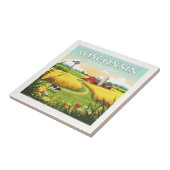  Wisconsin Tegeltje (Zijkant)