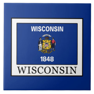 Wisconsin Tegeltje