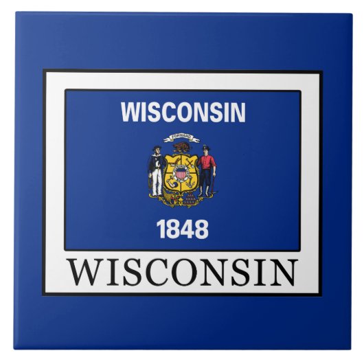 Wisconsin Tegeltje (Voorkant)