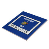 Wisconsin Tegeltje (Zijkant)