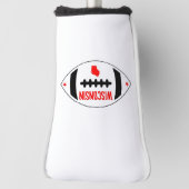 Wisconsin ThMED Football Golfheadcover (Draai 90)