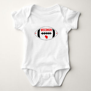 Wisconsin ThMED Football Romper