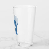 Wisconsin Thuis Houtnerf Glas (Links)