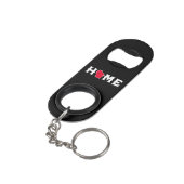 Wisconsin Thuis Mini Flessenopener (Achterkant Gekanteld)