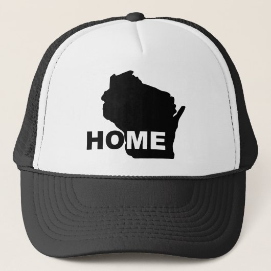Wisconsin Thuis Weg Van Staat Pet (Voorkant)