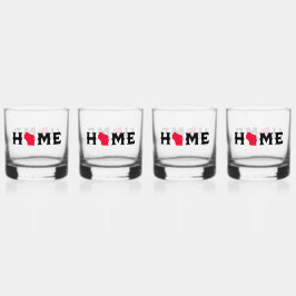 Wisconsin Thuis Whisky Glas