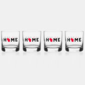 Wisconsin Thuis Whisky Glas (Voorkant)