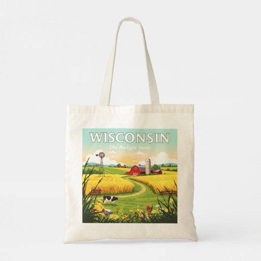  Wisconsin Tote Bag (Achterkant)