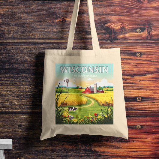 Wisconsin Tote Bag