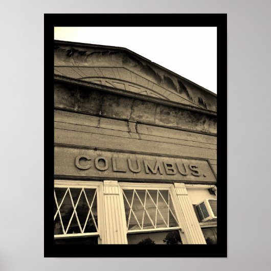 Wisconsin Train Station Poster (Voorkant)