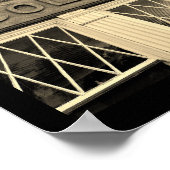 Wisconsin Train Station Poster (Hoek)