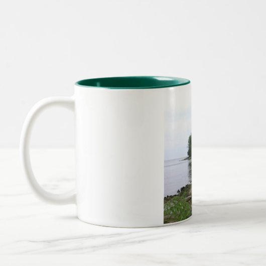 Wisconsin Travel Mug Tweekleurige Koffiemok (Links)