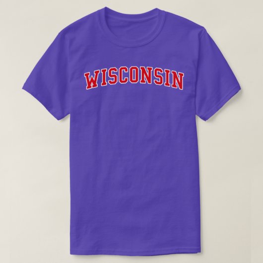 Wisconsin TShirt 1 (Design voorkant)