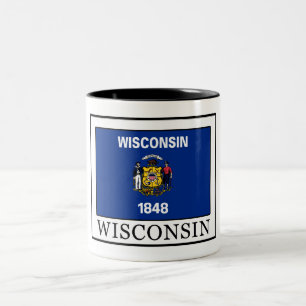 Wisconsin Tweekleurige Koffiemok