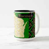 WISCONSIN TWEEKLEURIGE KOFFIEMOK (Voorkant rechts)