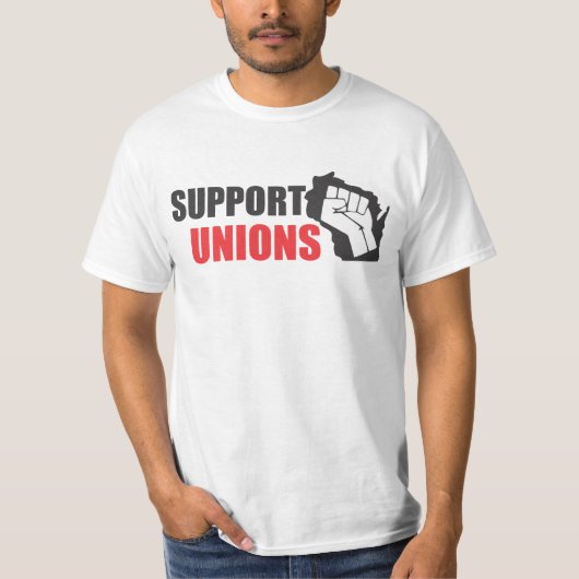 Wisconsin Unions T-shirt (Voorkant)