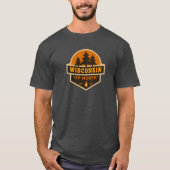 Wisconsin Up North T-shirt (Voorkant)
