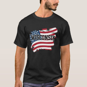 Wisconsin USA T-shirt