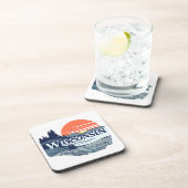 Wisconsin Verenigde Staten Bier Onderzetter (Rechterzijde)