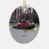 Wisconsin-versiering Keramisch Ornament (Rechts)