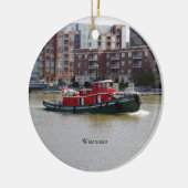 Wisconsin-versiering Keramisch Ornament (Links)