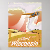 Wisconsin vintage poster (Voorkant)