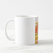 Wisconsin vintage reisposter koffiemok (Links)