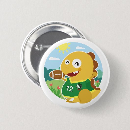 Wisconsin VIPKID Button (Voorkant /achterkant)