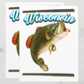 Wisconsin visposter (Voorkant / Achterkant)