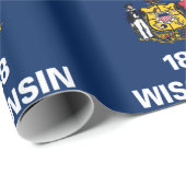 Wisconsin-vlag Cadeaupapier (Rol Hoek)