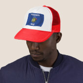 Wisconsin Vlag Hoed Trucker Pet (In situ)