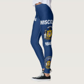 Wisconsin-vlag Leggings (Links)