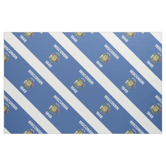 WISCONSIN Vlag Stof (Yard (91,4 cm))