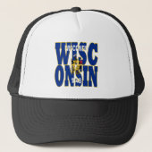 Wisconsin-vlag Trucker Pet (Voorkant)