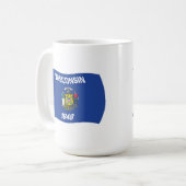 Wisconsin Vlagmokkop Koffiemok (Voorkant links)