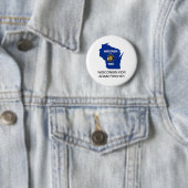 WISCONSIN voor ADAM FISCHER GOVERNOR Button (In situ)