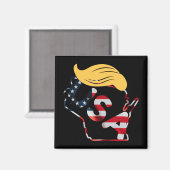 Wisconsin voor Trump Magneet (Voorkant / Achterkant)