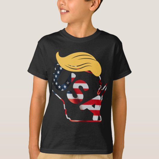 Wisconsin voor Trump T-shirt (Voorkant)