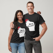 Wisconsin Vrolijk Kerstfeest T-shirt (Unisex)