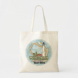 Wisconsin Vuurtoren Tote Bag