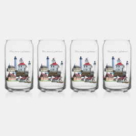 Wisconsin vuurtorens kunnen glas