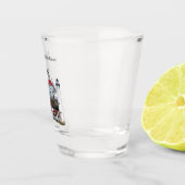 Wisconsin vuurtorens shot glas (Rechts)
