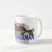 Wisconsin Walleye Fisherman Mok (Voorkant rechts)