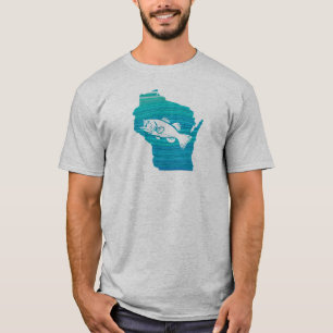 Wisconsin Wave Vist T-shirt