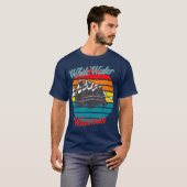 Wisconsin Whitewater White Water Rafting T-shirt (Voorkant volledig)