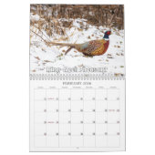 Wisconsin Wildlife Calendar 2026 Kalender (Feb 2026)