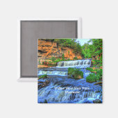 Wisconsin, Willow River State Park, Magneet (Voorkant / Achterkant)