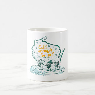Wisconsin Winter-Koud Genoeg voor Jou? Koffiemok